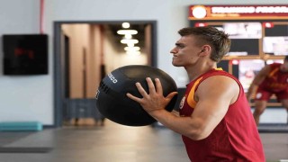 Galatasaray, günü çift antrenmanla tamamladı