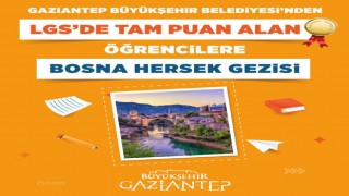 Gaziantepli LGS Birincilerine Bosna Hersek Ödülü