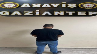 Gaziantepte 14 yıl 6 ay hapis cezası bulunan şüpheli yakalandı