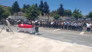 Gaziantepte polis memuru son yolculuğuna uğurlandı