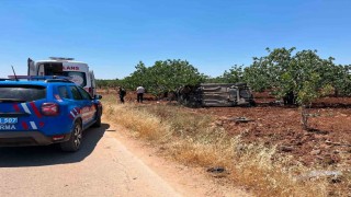 Gaziantepte takla atan otomobilde 3 kişi yaralandı
