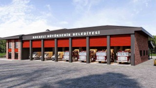 Gebze Yeni İtfaiye Hizmet Binasının inşası sürüyor