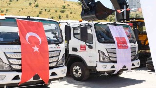 Giresun Belediyesinin araç filosu güçlendi