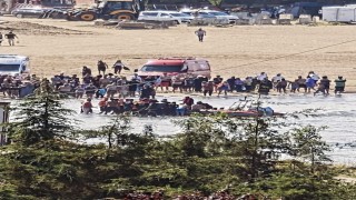 Giresunda akıntıya kapılan çocukları kurtarmak isteyen adam boğuldu