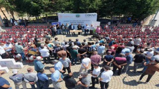 Gökçederede 250 işletmeye makine ve ekipman dağıtıldı