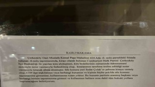 Görevden alınan ilçe başkanı kontratı kendi üzerine yapmış
