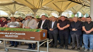 Hafriyat kamyonu kazasında vefat eden işçi son yolculuğuna uğurlandı