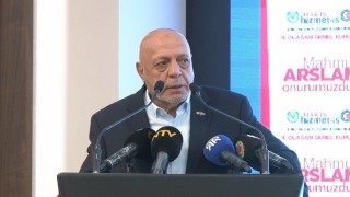 HAK-İŞ Başkanı Arslan: Türkiyenin gücü olarak gördüğümüz HAK-İŞi ve sendikalarımızı yücelteceğiz