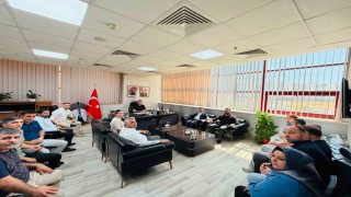 Hak-İş İl Başkanı Aküzüm, Başhekim Avınca ile görüştü