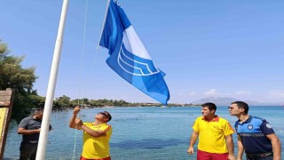 Hastanealtı Plajında Mavi Bayrak yeniden gönderde