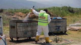 Hatay Büyükşehir Belediyesi il genelinde ilaçlama çalışmalarına aralıksız devam ediyor