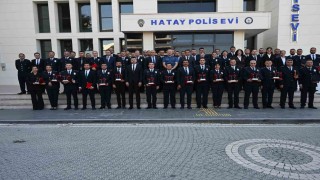 Hatayda emniyet personeline rütbe takdim töreni düzenlendi