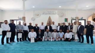 Hatayda ezanı güzel okuma ve etkili hutbe sunumu yarışmasının il finali yapıldı