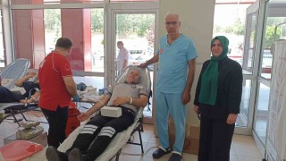 Havza Devlet Hastanesinde kan bağışı: 30 ünite kan toplandı