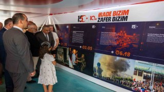 Iğdırda 15 Temmuz Anma Çadırı ziyarete açıldı
