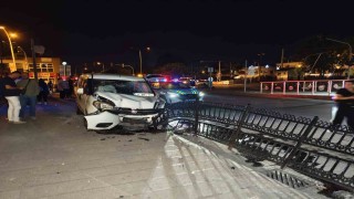 İki motosiklete çarpan sürücü ortalığı savaş alanına çevirdi: 1 ölü, 3 yaralı