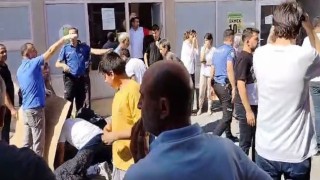 İkinci kattan düşen 4 yaşındaki çocuk için vatandaşlar seferber oldu: Güneşe karşı siper oluşturdular