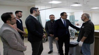 İl Sağlık Müdürü Erşandan Kayseri Devlet Hastanesinde inceleme
