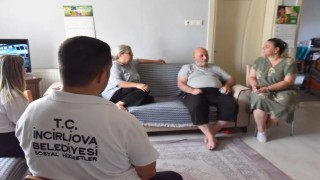 İncirliova Belediyesinden ihtiyaç sahibi vatandaşlara hasta yatağı desteği