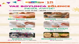 İnegöl AVM Temmuz ayı etkinlik programını duyurdu
