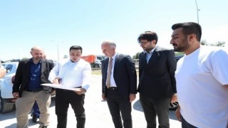 İnegöl Belediyesi asfaltlama çalışmasına devam ediyor