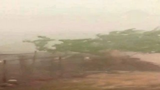 İpsalada dolu ve sağanak yağış etkili oldu