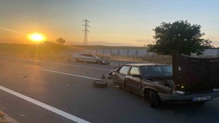 İpsala'da meydana gelen kazada 1 kişi ağır yaralandı