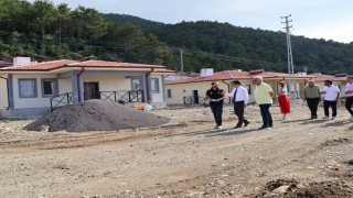 Işıklı Mahallesindeki kırsal afet konutlarında sona gelindi
