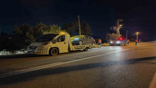 Ispartada motosiklet ile otomobil çarpıştı: 1 yaralı