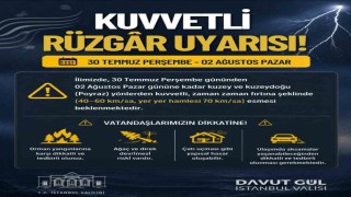İstanbul Valiliğinden kuvvetli rüzgar uyarısı: Poyraz 70 kilometre hıza ulaşacak