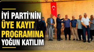 İYİ Parti’nin Üye Kayıt Programına Yoğun Katılım