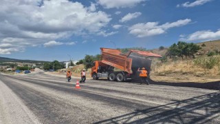 Jandarmanın yol kontrol noktası yenilendi