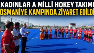 Kadınlar A Milli Hokey Takımı Osmaniye Kampında Ziyaret Edildi