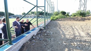Kağıthanede spor tesisleri yenileniyor