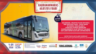Kahramanmaraş Ağustos Fuarı İçin Ücretsiz Ring Seferleri Başlıyor