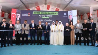 Kahramanmaraş Güneş Enerji Santrali hizmete açıldı