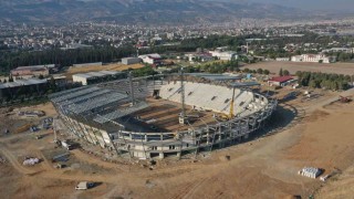Kahramanmaraş Stadyumunun yüzde 50si tamamlandı