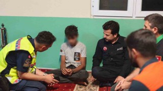 Kahramanmaraşta kayıp olarak aranan 12 yaşındaki çocuk sağ bulundu