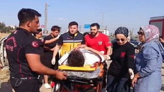 Kahramanmaraşta otomobil takla attı: 2 yaralı