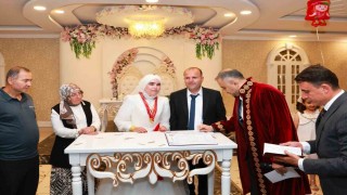 Kahramanmaraşta sevgi engel tanımadı: Görme engelli iki öğretmen dünyaevine girdi