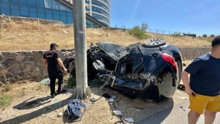 Kahramanmaraşta trafik kazası: 2 ağır yaralı