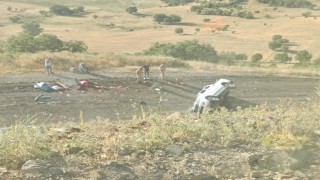 Kamyonet şarampole yuvarlandı: 4 yaralı