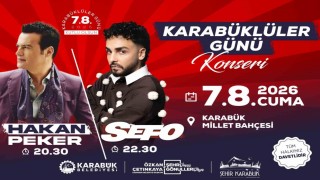Karabüklüler Gününde Hakan Peker ve Sefo sahne alacak