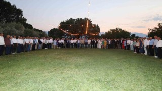 Karacasu Kaymakamı Mehmet Gündoğduya veda yemeği