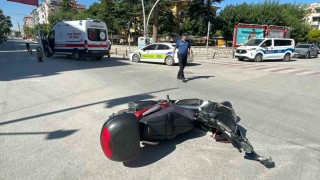 Karaman'da motosikletler çarpıştı: 2 yaralı