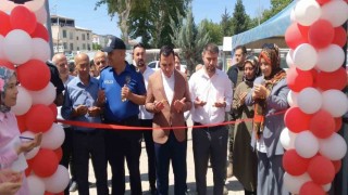 Kaymakam Algın, ADEM yıl sonu sergisine katıldı