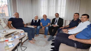 Kaymakam Battal, şehit aileleri ve gazi ile bir araya geldi
