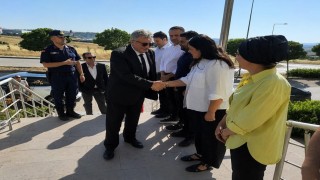 Kaymakam Helvacı, OSB bölgesinde incelemede bulundu