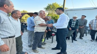 Kaymakam Kılıç, yangın bölgesinde incelemede bulundu