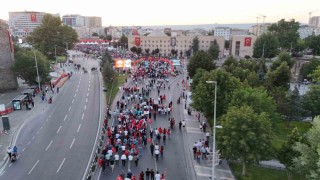 Kayseride 15 Temmuz coşkusu